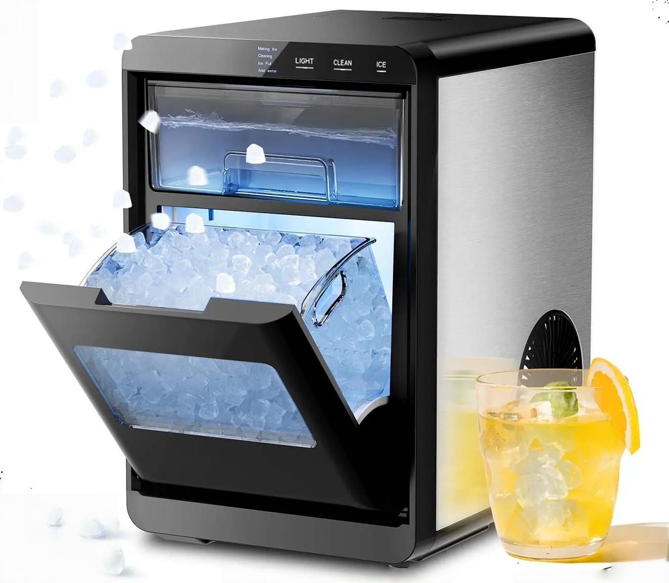Nugget Ice Maker Self-Cleaning